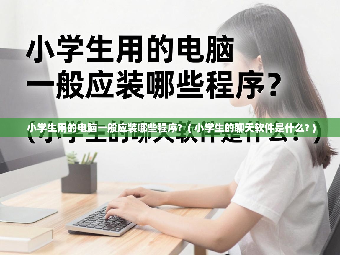  小学生用的电脑一般应装哪些程序?  ( 小学生的聊天软件是什么? )