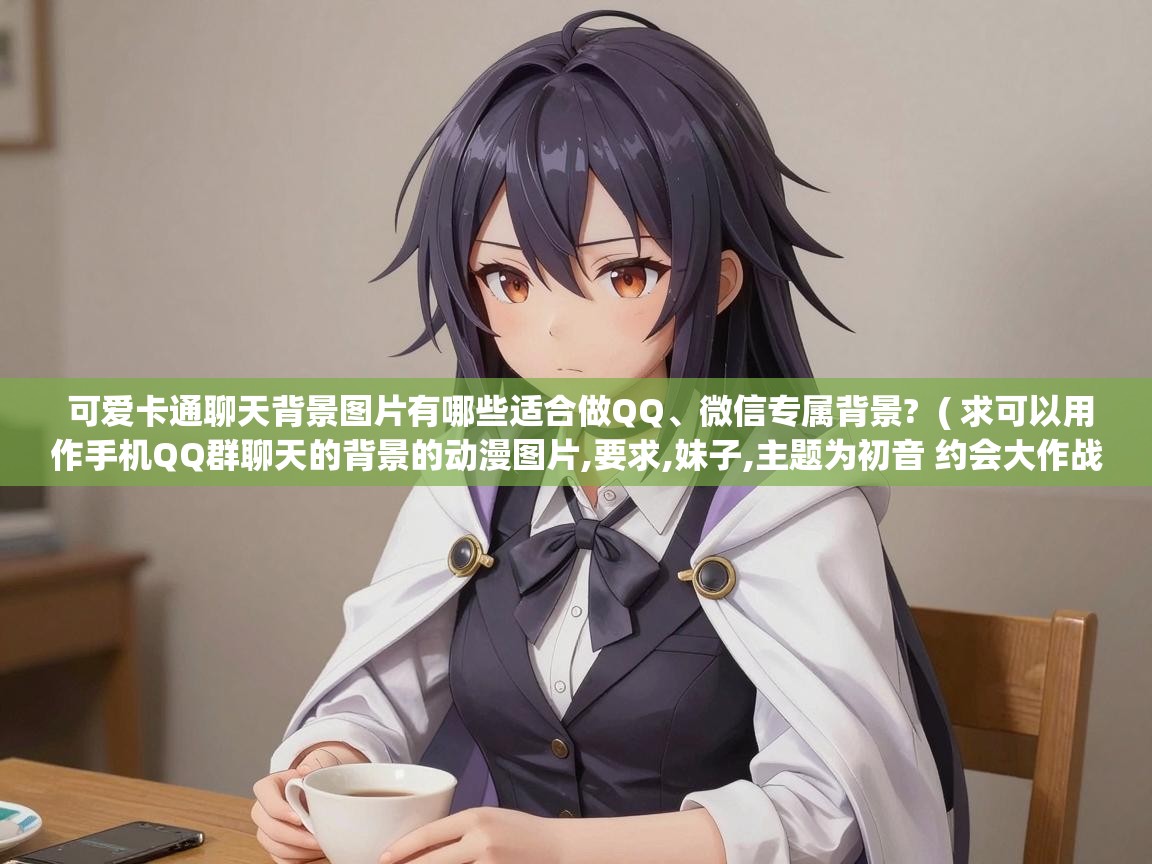  可爱卡通聊天背景图片有哪些适合做QQ、微信专属背景?  ( 求可以用作手机QQ群聊天的背景的动漫图片,要求,妹子,主题为初音 约会大作战,刀剑神域,阳炎,黑岩 )