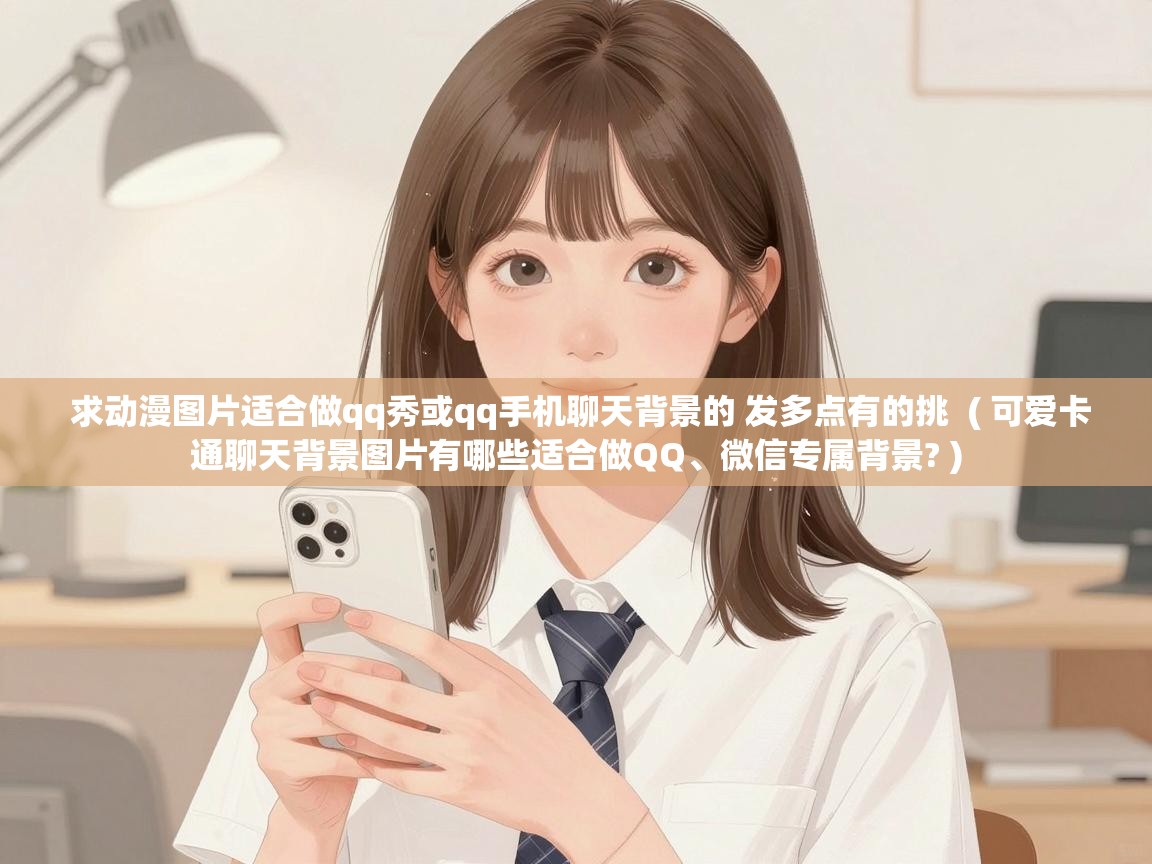 求动漫图片适合做qq秀或qq手机聊天背景的 发多点有的挑  ( 可爱卡通聊天背景图片有哪些适合做QQ、微信专属背景? )