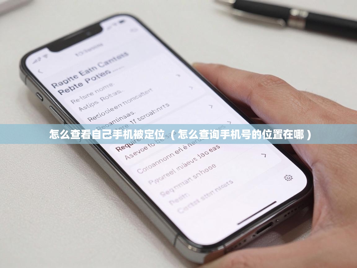 怎么查看自己手机被定位 ( 怎么查询手机号的位置在哪 ) 怎么查看自己手机被定位 ( 怎么查询手机号的位置在哪 )