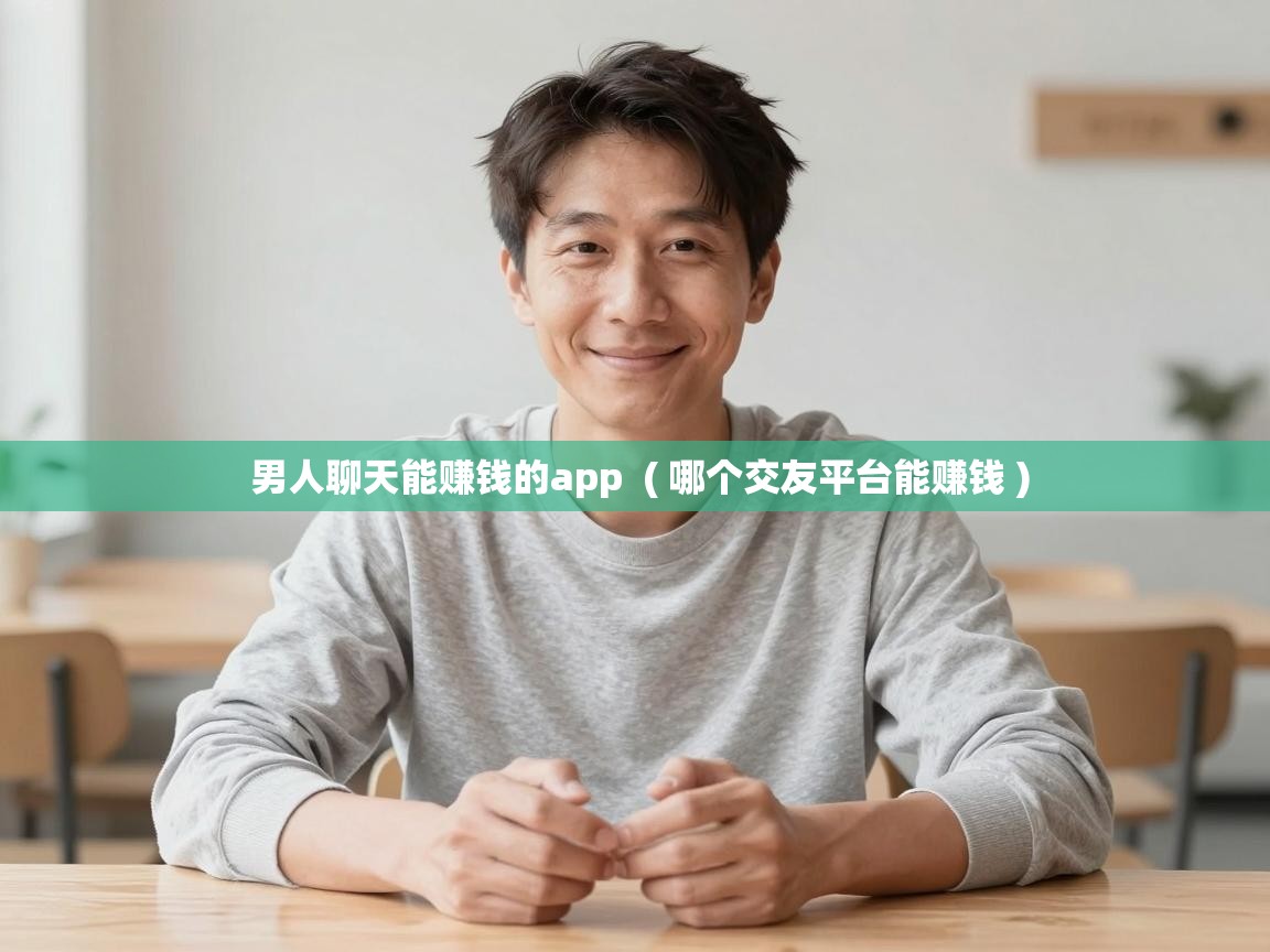  男人聊天能赚钱的app  ( 哪个交友平台能赚钱 )