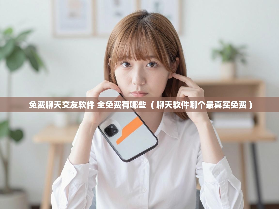 免费聊天交友软件 全免费有哪些  ( 聊天软件哪个最真实免费 )