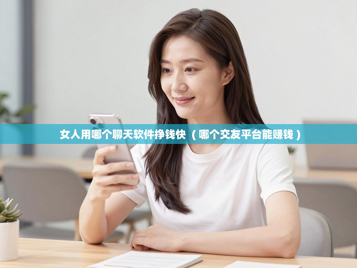  女人用哪个聊天软件挣钱快  ( 哪个交友平台能赚钱 )