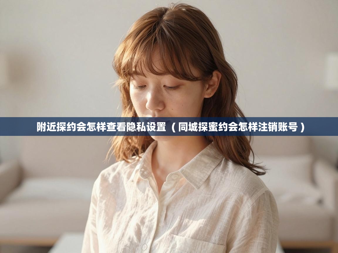  附近探约会怎样查看隐私设置  ( 同城探蜜约会怎样注销账号 )