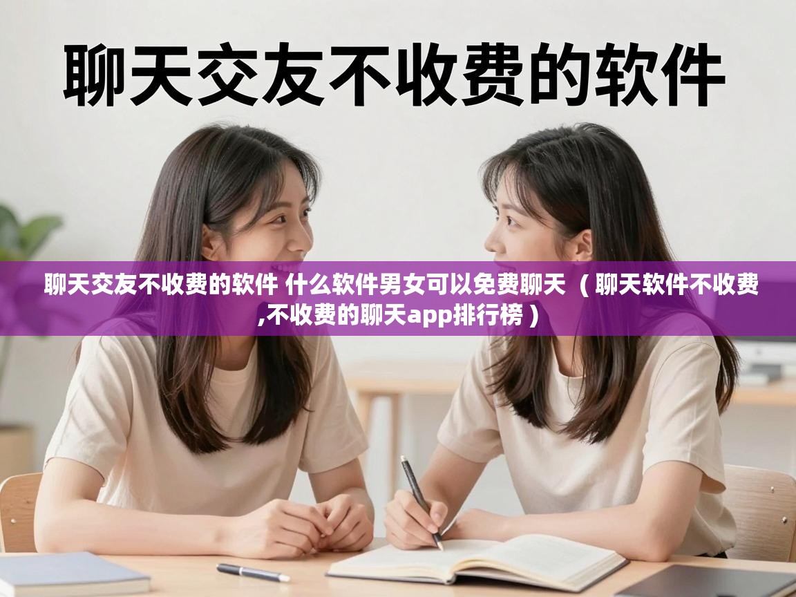 聊天交友不收费的软件 什么软件男女可以免费聊天 ( 聊天软件不收费,不收费的聊天app排行榜 ) 聊天交友不收费的软件 什么软件男女可以免费聊天 ( 聊天软件不收费,不收费的聊天app排行榜 )
