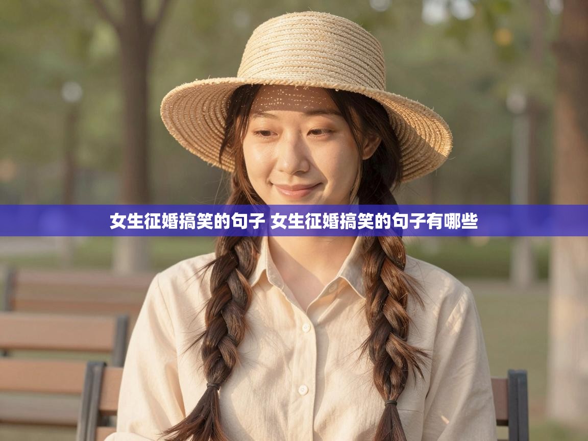  女生征婚搞笑的句子 女生征婚搞笑的句子有哪些 