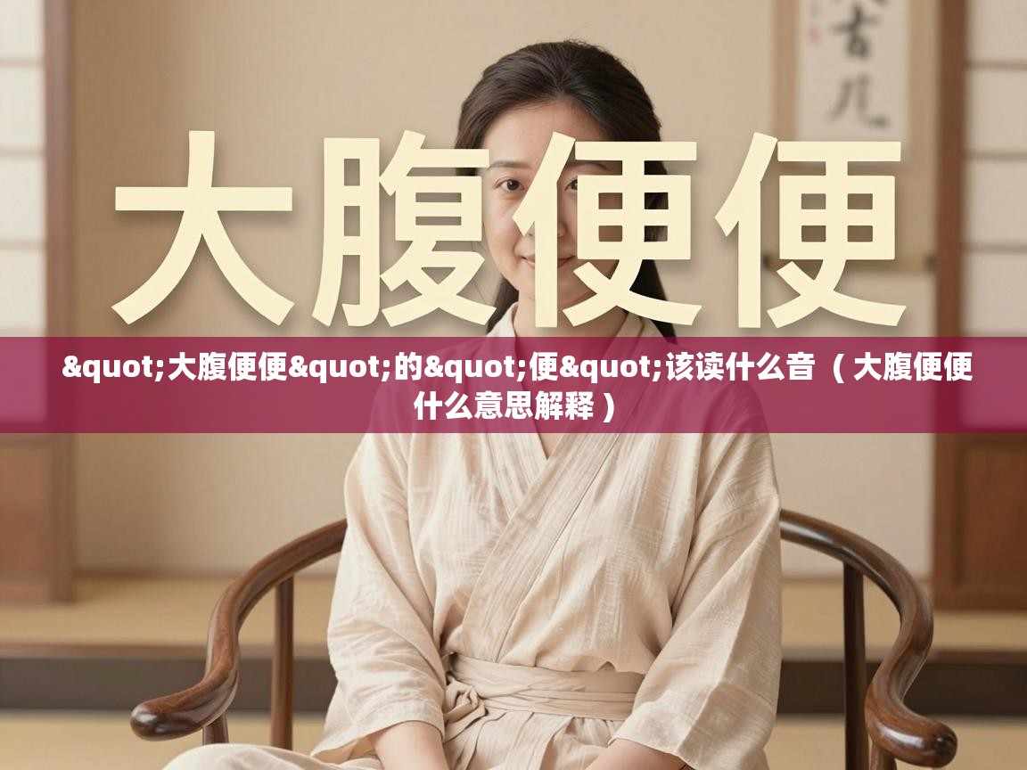  "大腹便便"的"便"该读什么音  ( 大腹便便什么意思解释 )