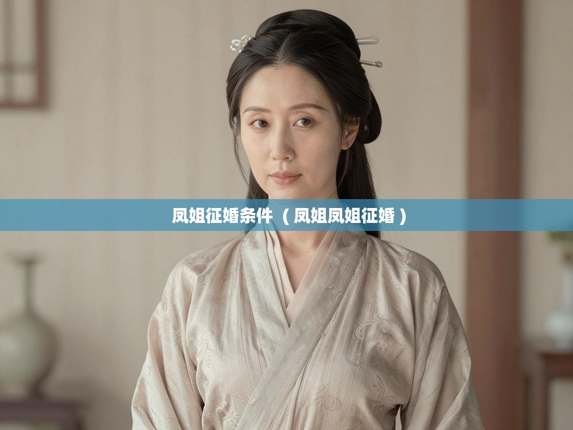  凤姐征婚条件  ( 凤姐凤姐征婚 )