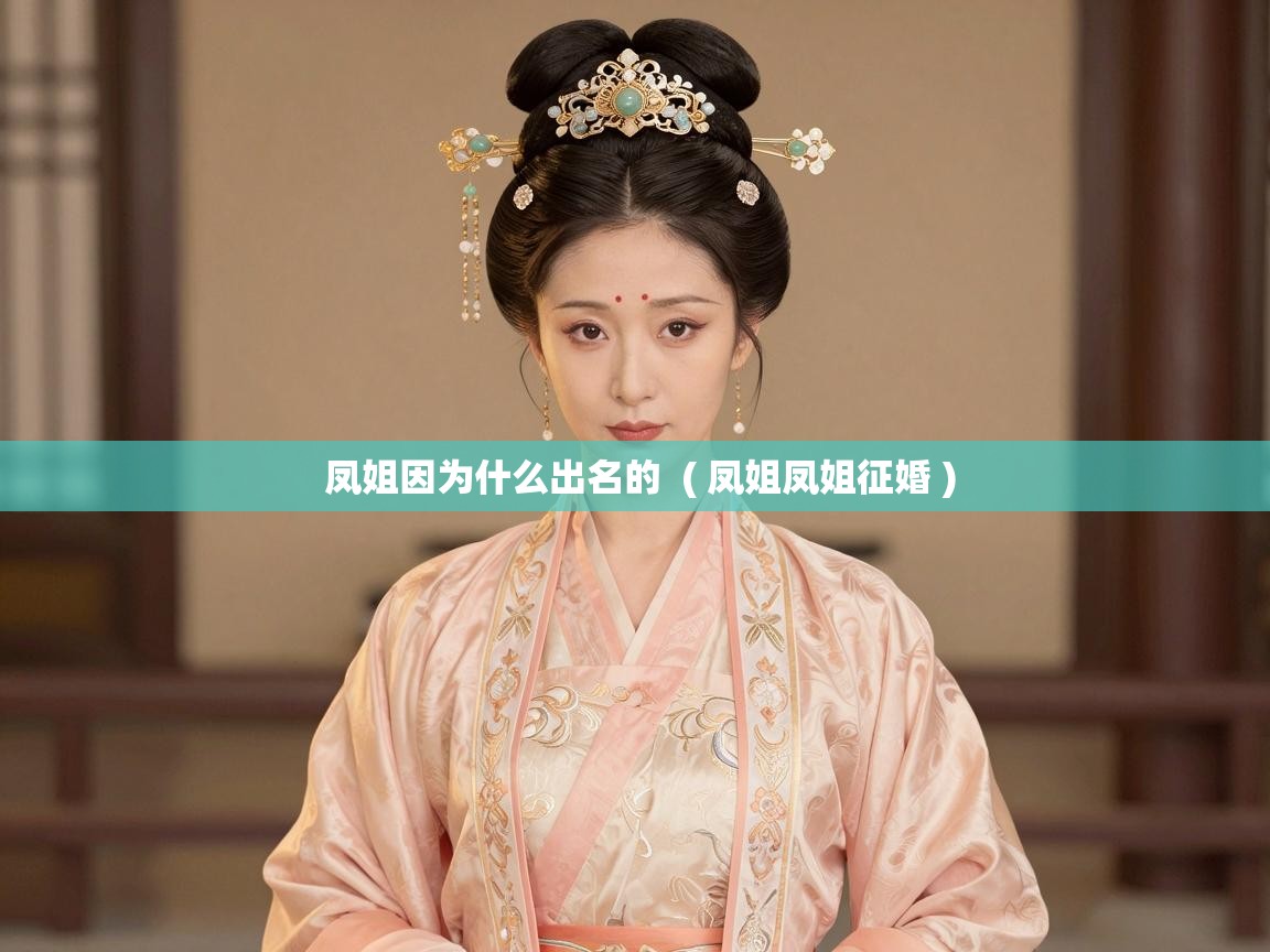  凤姐因为什么出名的  ( 凤姐凤姐征婚 )