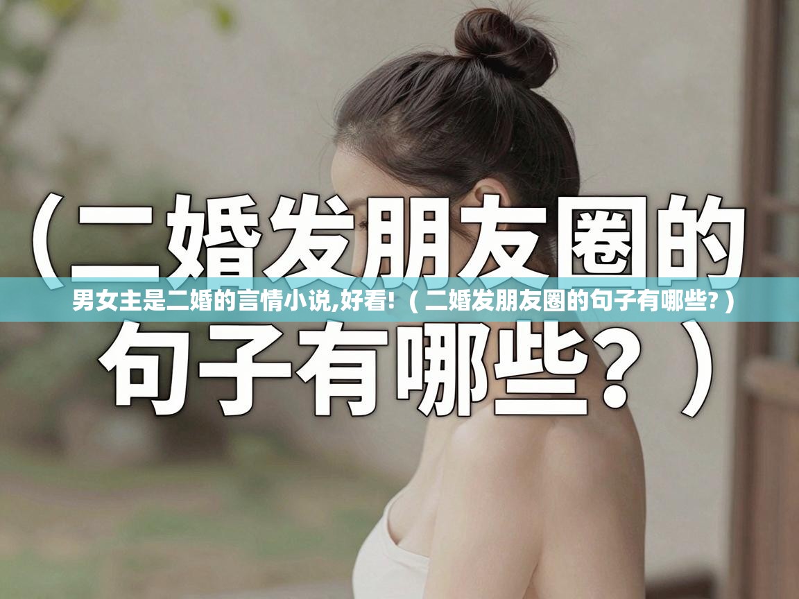  男女主是二婚的言情小说,好看!  ( 二婚发朋友圈的句子有哪些? )