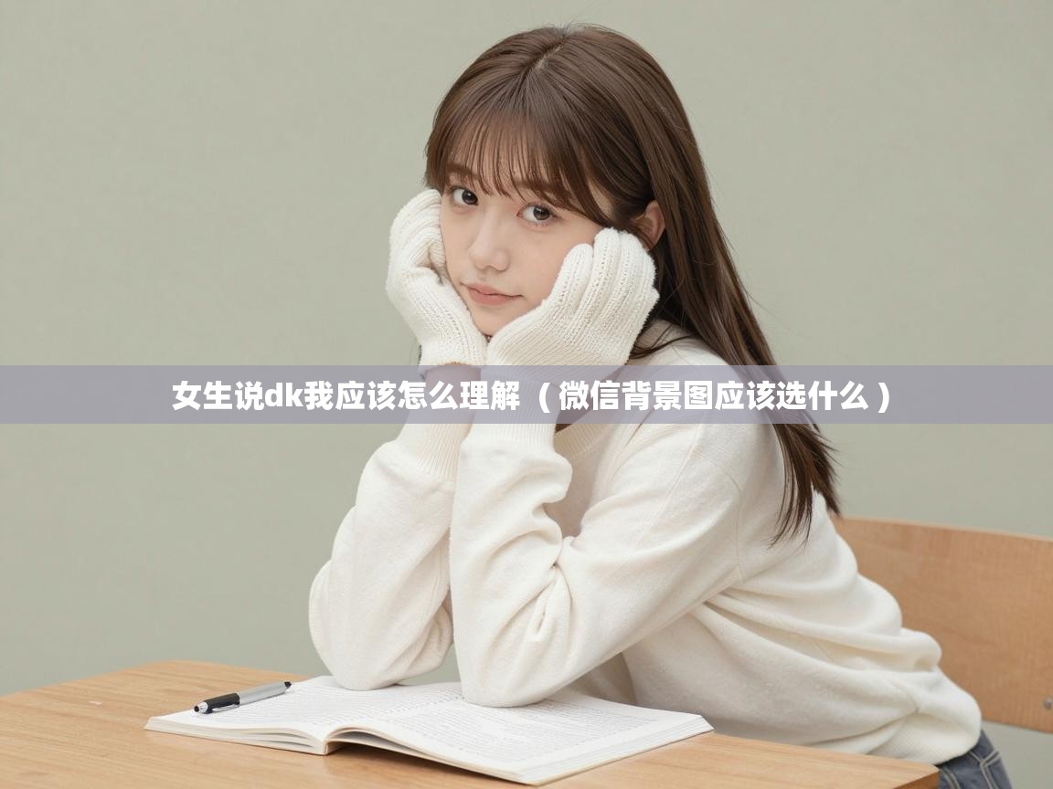 女生说dk我应该怎么理解  ( 微信背景图应该选什么 )