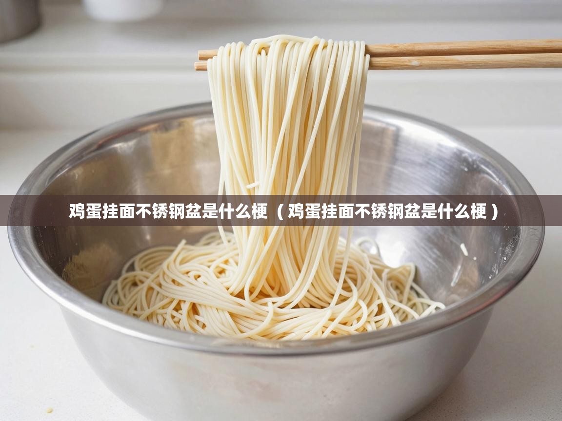  鸡蛋挂面不锈钢盆是什么梗  ( 鸡蛋挂面不锈钢盆是什么梗 )