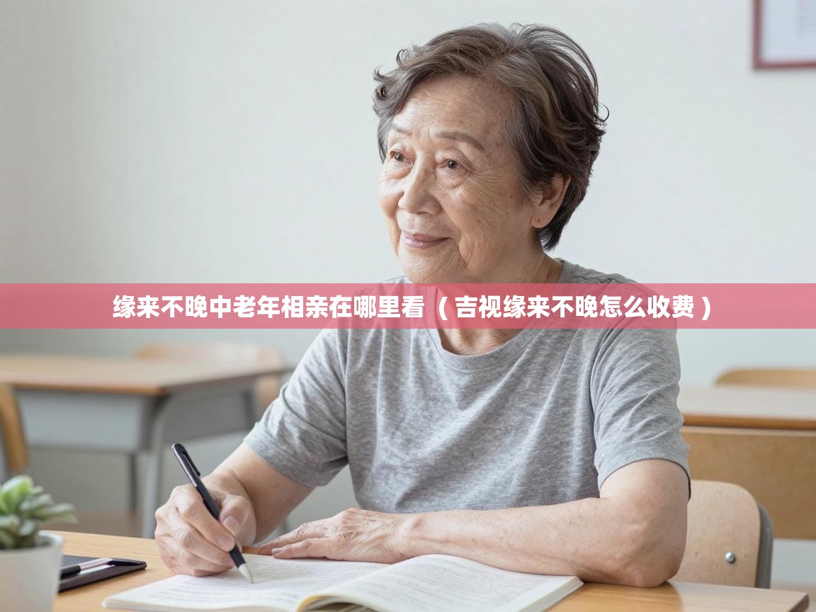  缘来不晚中老年相亲在哪里看  ( 吉视缘来不晚怎么收费 )