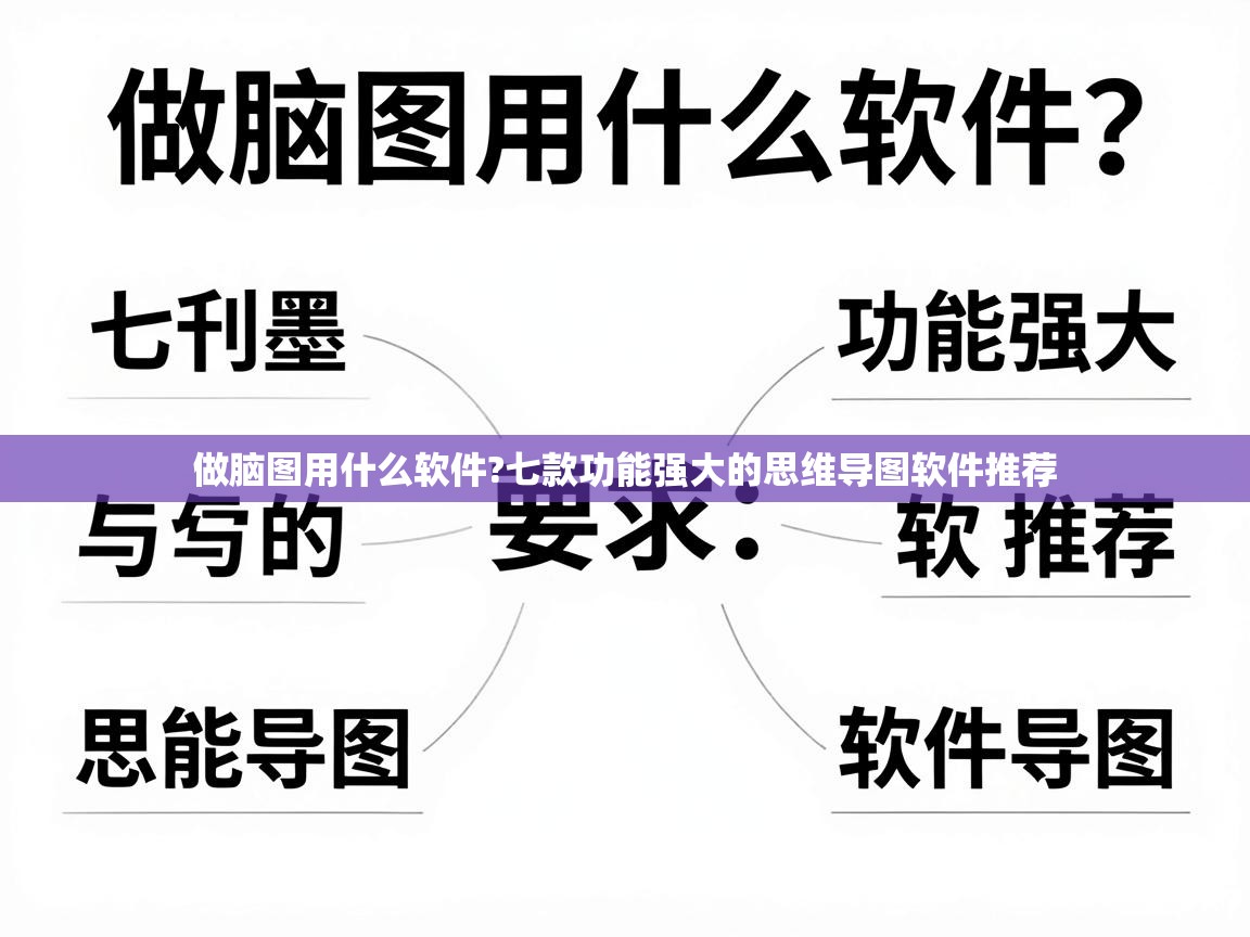  做脑图用什么软件?七款功能强大的思维导图软件推荐 