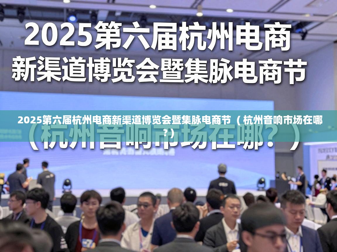  2025第六届杭州电商新渠道博览会暨集脉电商节  ( 杭州音响市场在哪? )
