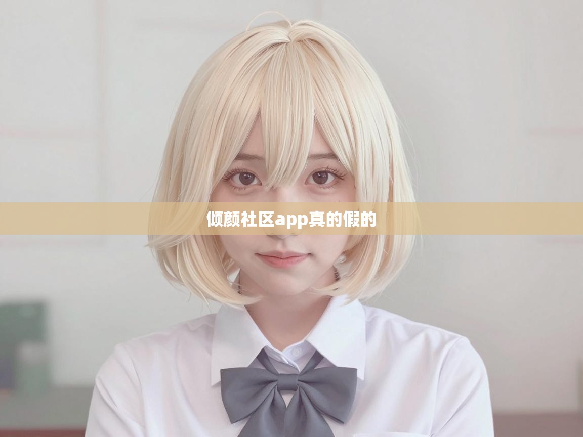  倾颜社区app真的假的 