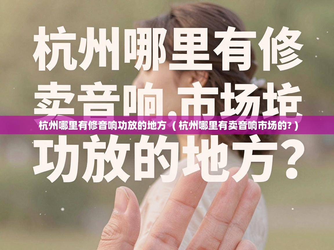  杭州哪里有修音响功放的地方  ( 杭州哪里有卖音响市场的? )