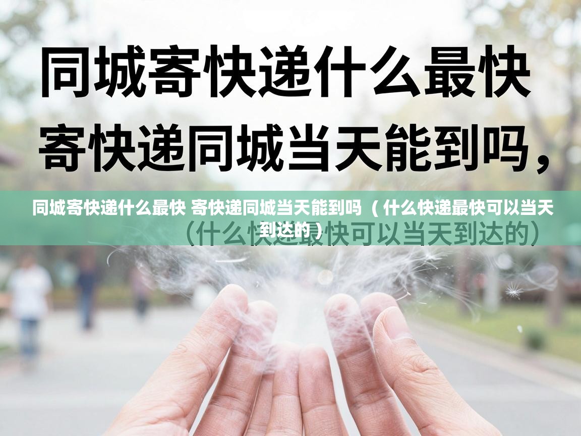  同城寄快递什么最快 寄快递同城当天能到吗  ( 什么快递最快可以当天到达的 )