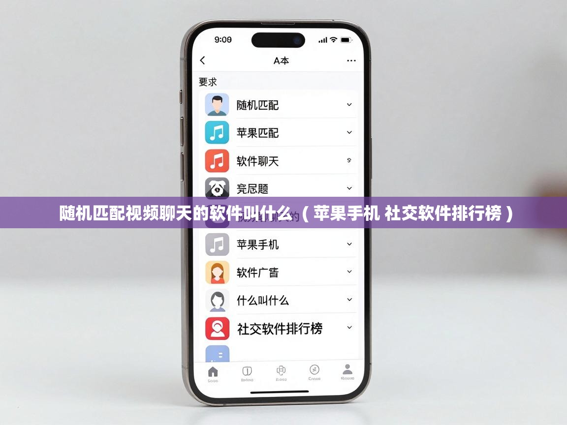  随机匹配视频聊天的软件叫什么  ( 苹果手机 社交软件排行榜 )
