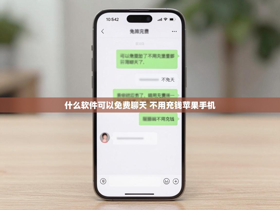  什么软件可以免费聊天 不用充钱苹果手机 