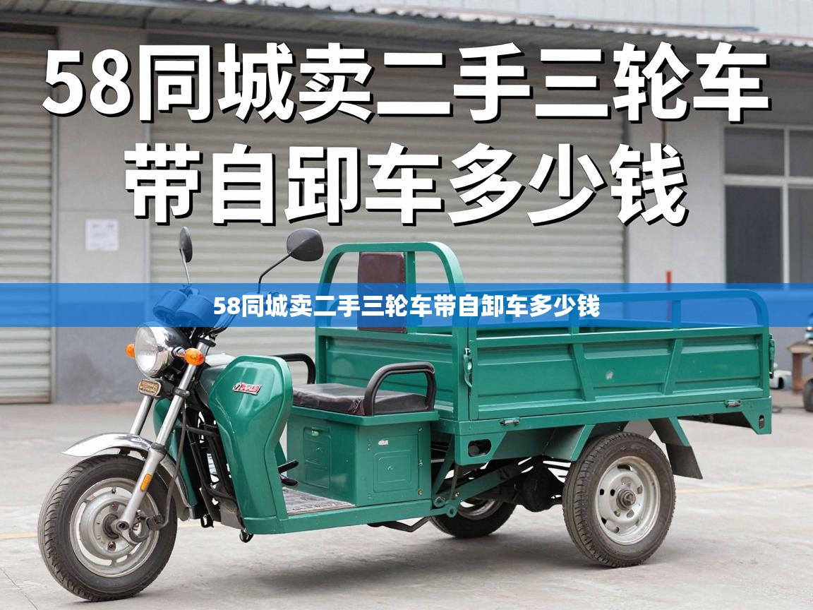  58同城卖二手三轮车带自卸车多少钱 
