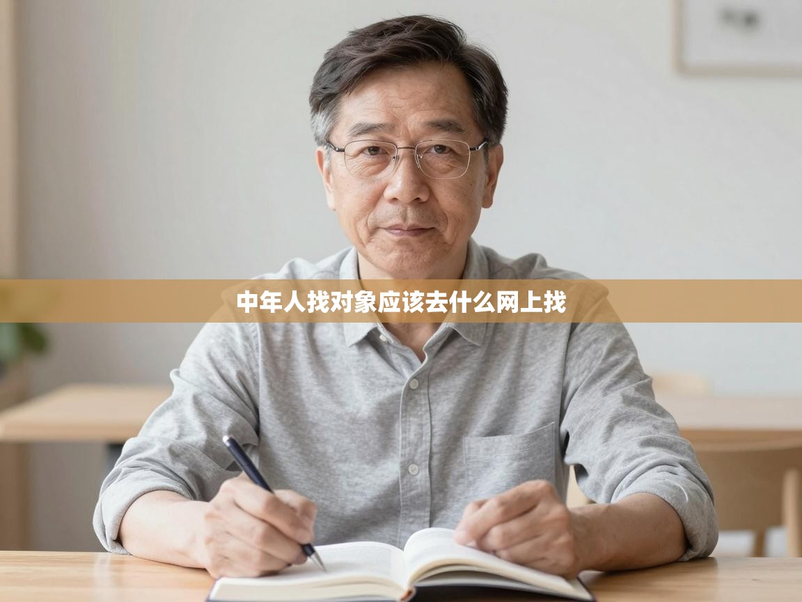  中年人找对象应该去什么网上找 