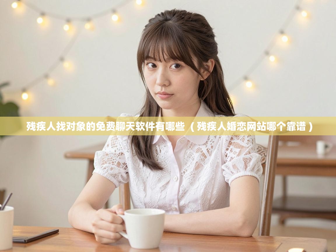  残疾人找对象的免费聊天软件有哪些  ( 残疾人婚恋网站哪个靠谱 )
