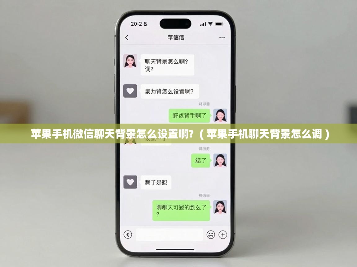  苹果手机微信聊天背景怎么设置啊?  ( 苹果手机聊天背景怎么调 )