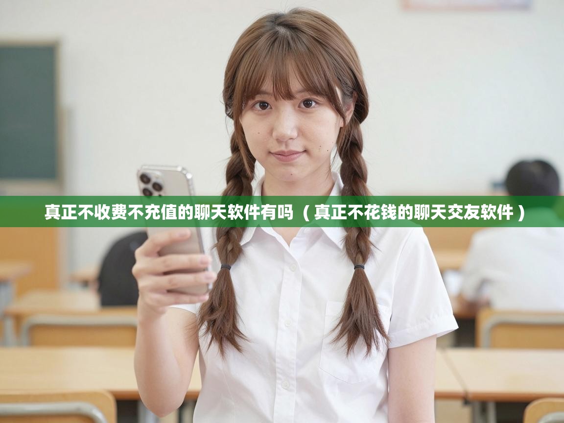  真正不收费不充值的聊天软件有吗  ( 真正不花钱的聊天交友软件 )
