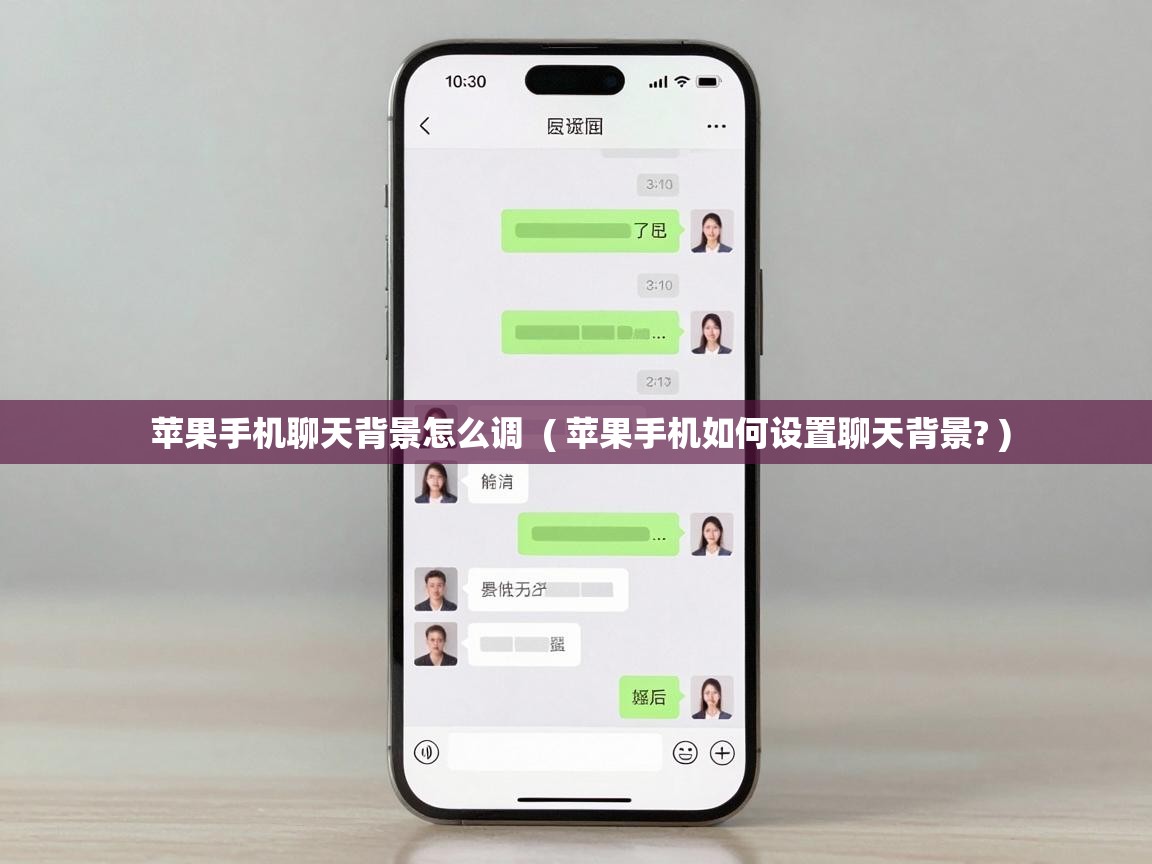  苹果手机聊天背景怎么调  ( 苹果手机如何设置聊天背景? )