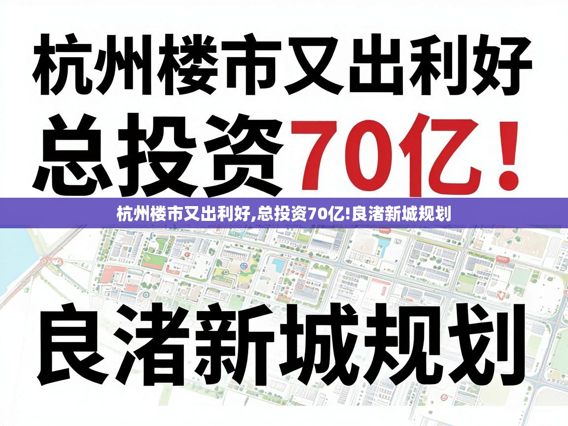 杭州楼市又出利好,总投资70亿!良渚新城规划 