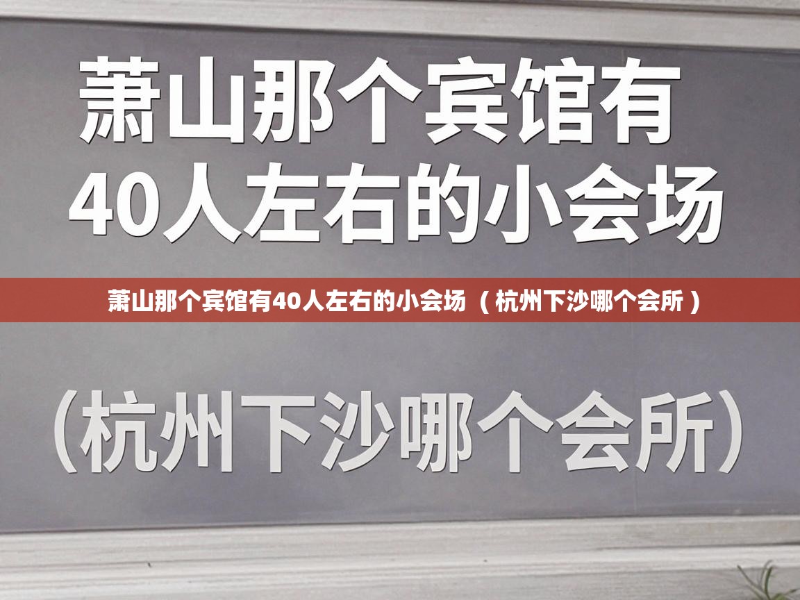  萧山那个宾馆有40人左右的小会场  ( 杭州下沙哪个会所 )