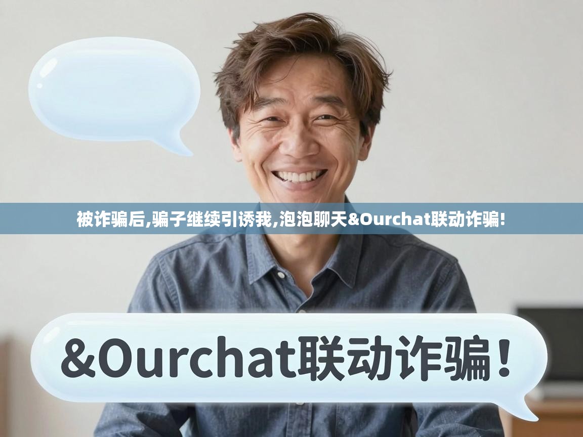  被诈骗后,骗子继续引诱我,泡泡聊天&Ourchat联动诈骗! 