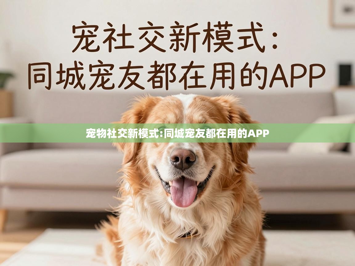  宠物社交新模式:同城宠友都在用的APP 