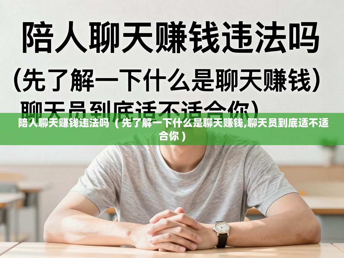  陪人聊天赚钱违法吗  ( 先了解一下什么是聊天赚钱,聊天员到底适不适合你 )
