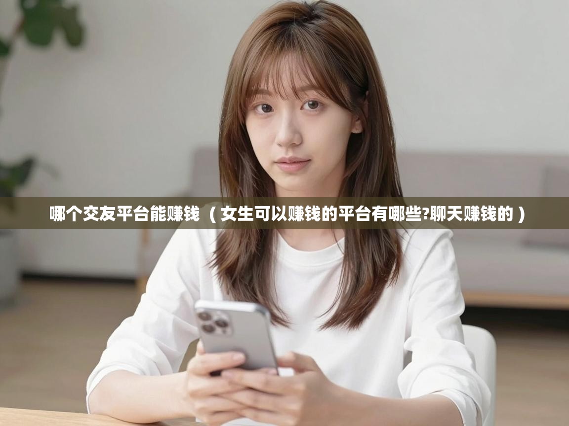  哪个交友平台能赚钱  ( 女生可以赚钱的平台有哪些?聊天赚钱的 )