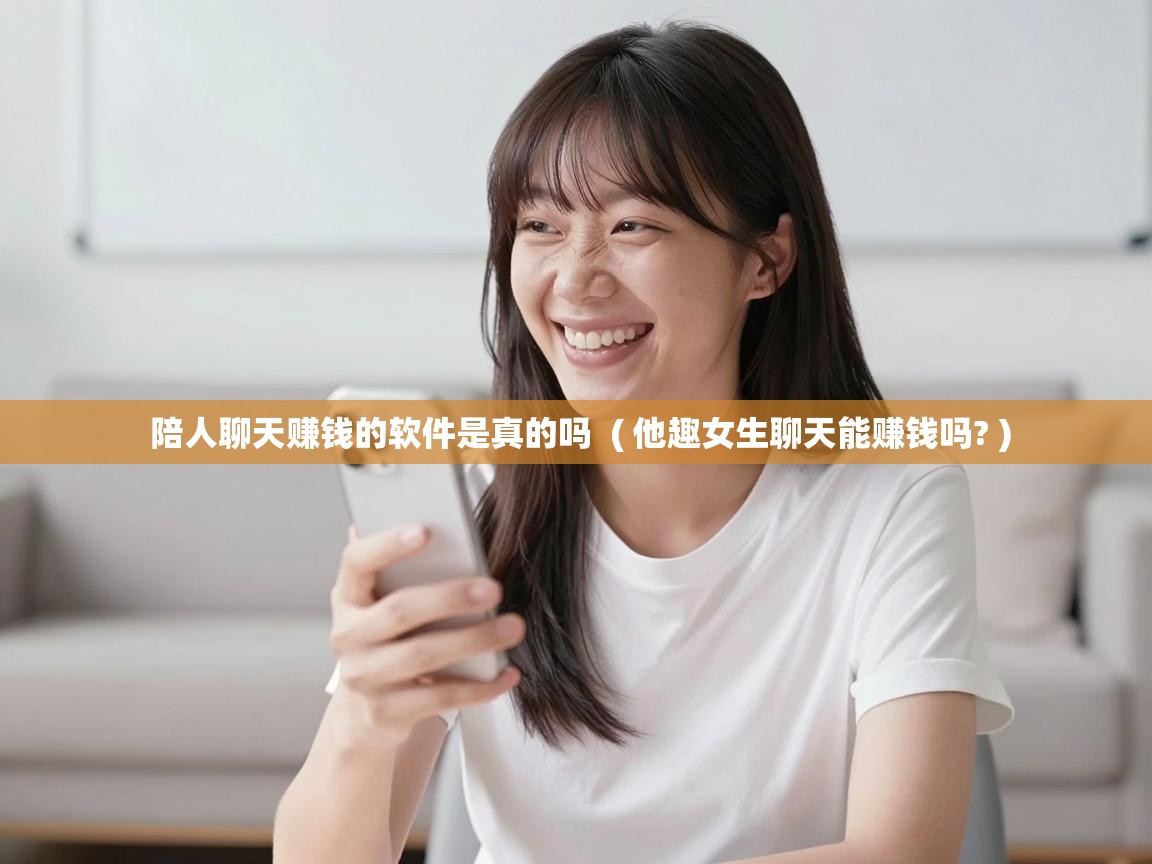  陪人聊天赚钱的软件是真的吗  ( 他趣女生聊天能赚钱吗? )