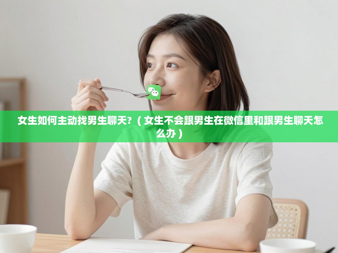  女生如何主动找男生聊天?  ( 女生不会跟男生在微信里和跟男生聊天怎么办 )