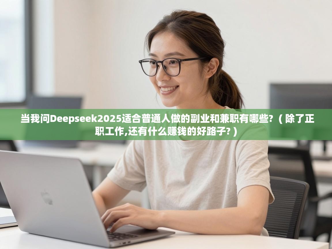  当我问Deepseek2025适合普通人做的副业和兼职有哪些?  ( 除了正职工作,还有什么赚钱的好路子? )