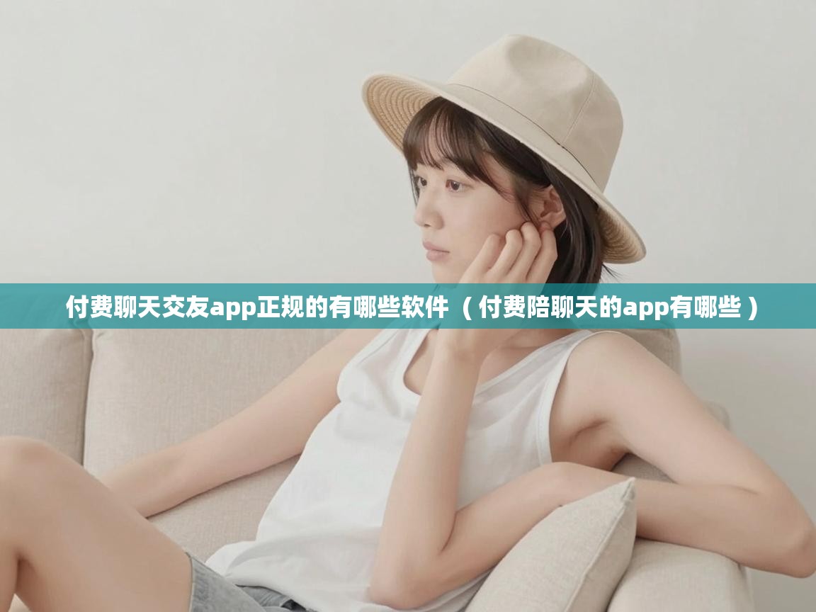  付费聊天交友app正规的有哪些软件  ( 付费陪聊天的app有哪些 )