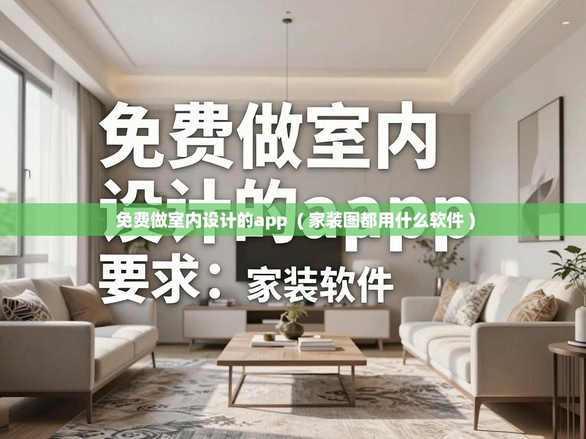  免费做室内设计的app  ( 家装图都用什么软件 )