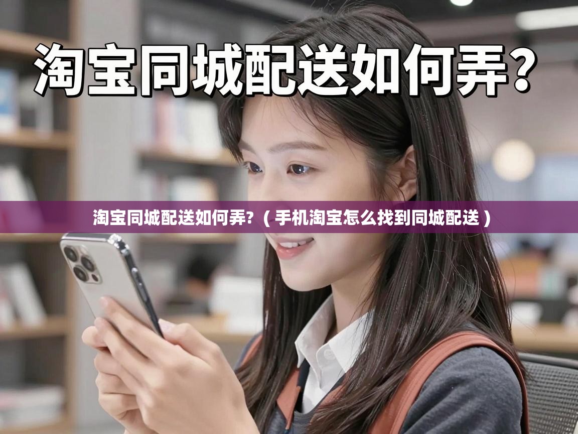  淘宝同城配送如何弄?  ( 手机淘宝怎么找到同城配送 )