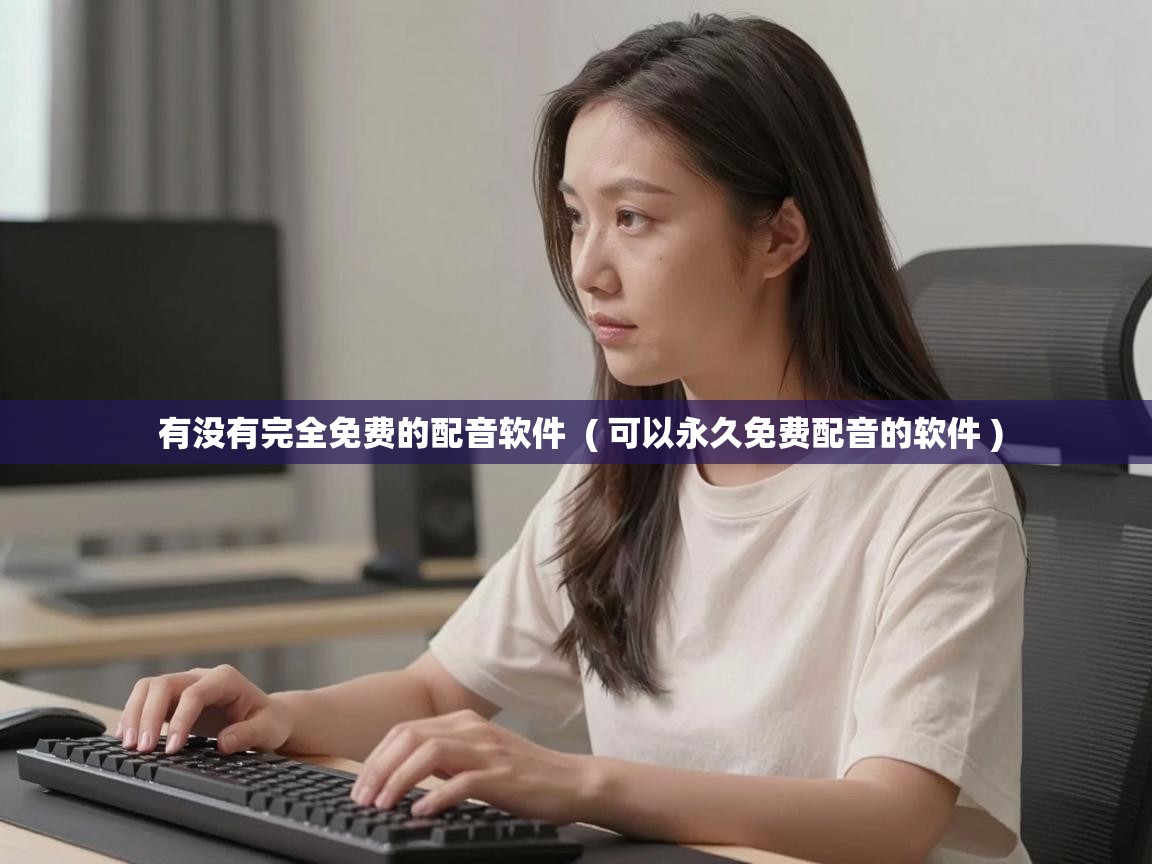  有没有完全免费的配音软件  ( 可以永久免费配音的软件 )