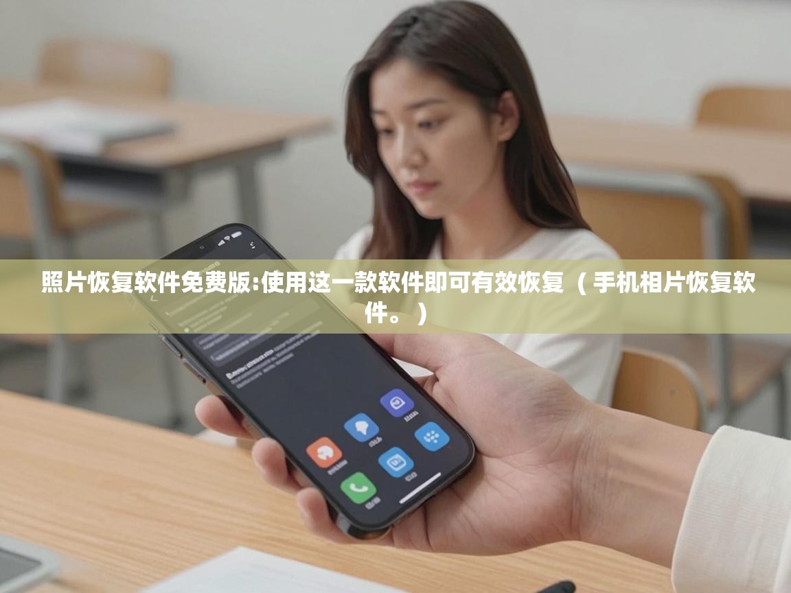  照片恢复软件免费版:使用这一款软件即可有效恢复  ( 手机相片恢复软件。 )