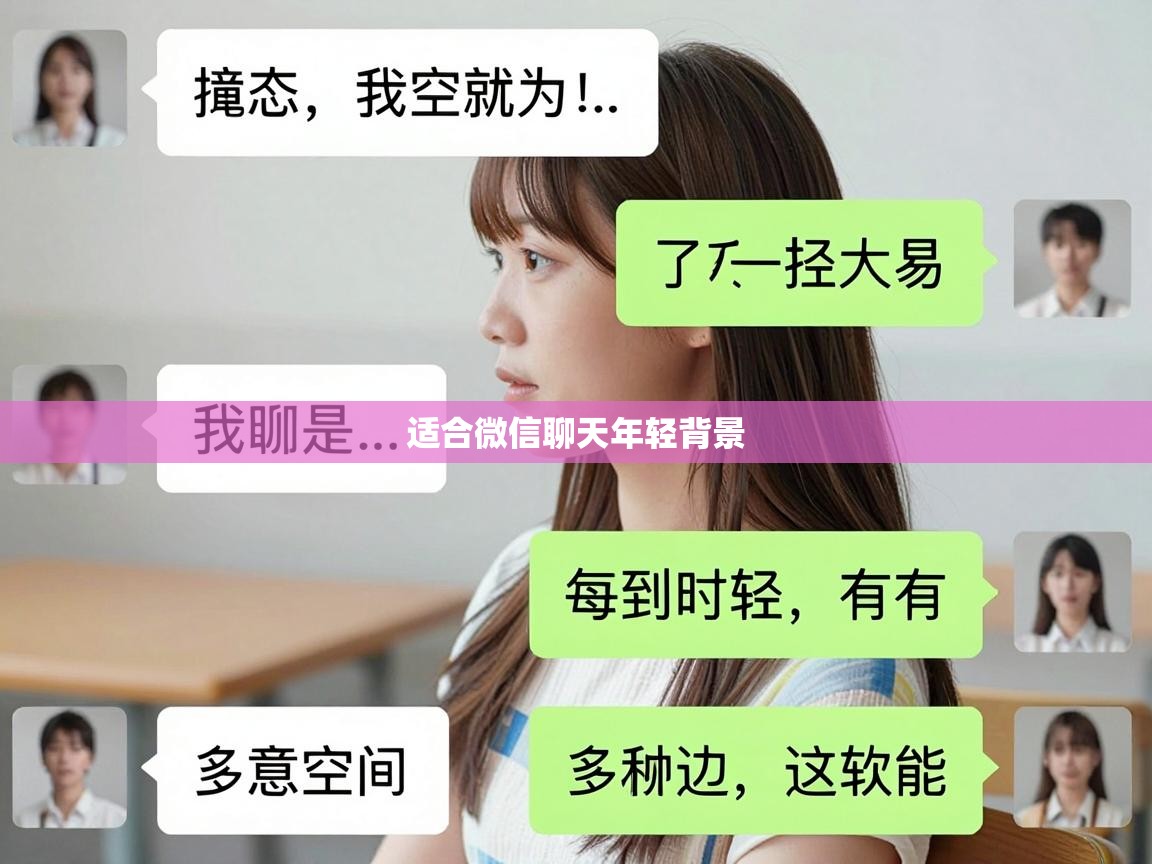  适合微信聊天年轻背景 