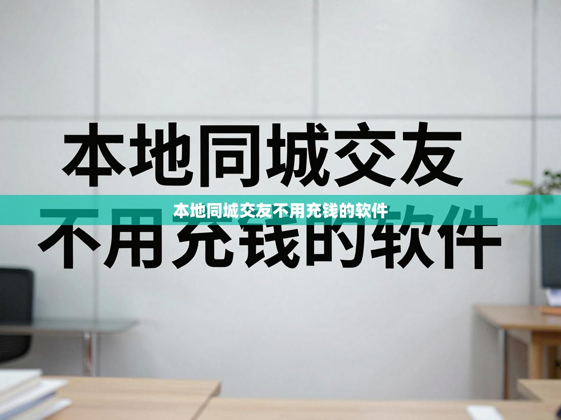  本地同城交友不用充钱的软件 