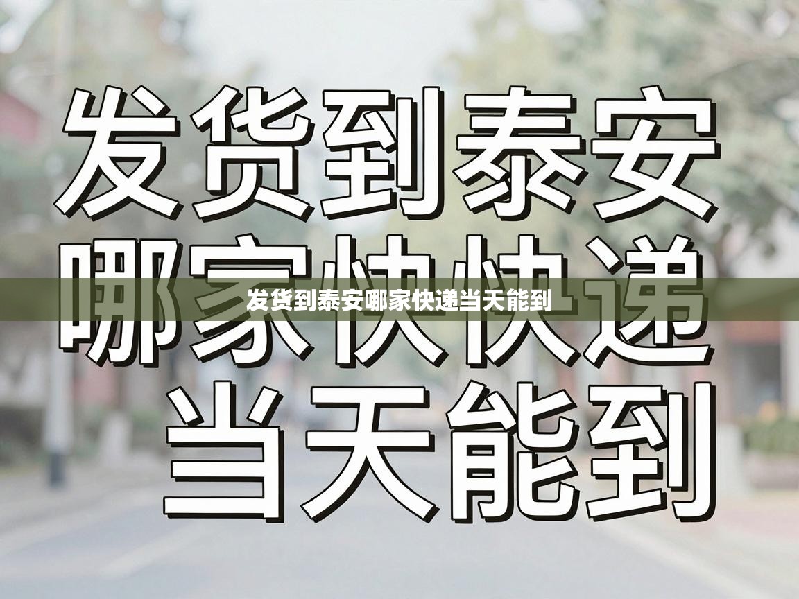  发货到泰安哪家快递当天能到 