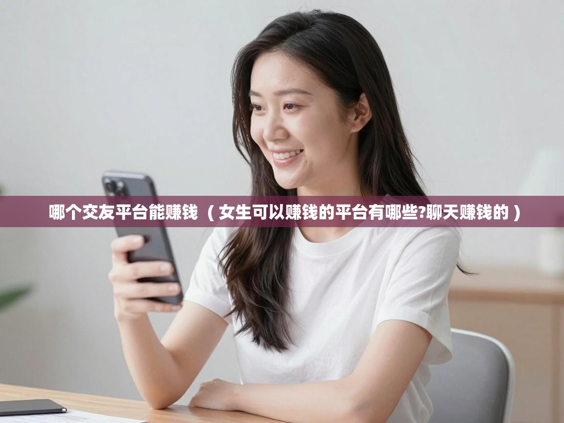  哪个交友平台能赚钱  ( 女生可以赚钱的平台有哪些?聊天赚钱的 )