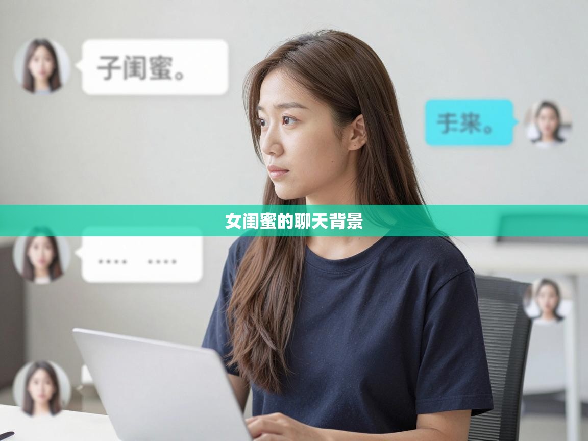  女闺蜜的聊天背景 