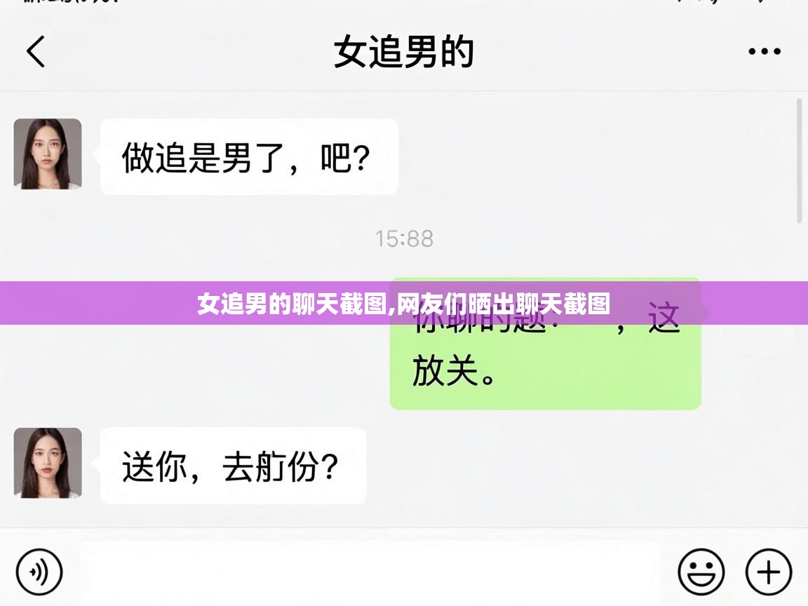  女追男的聊天截图,网友们晒出聊天截图 